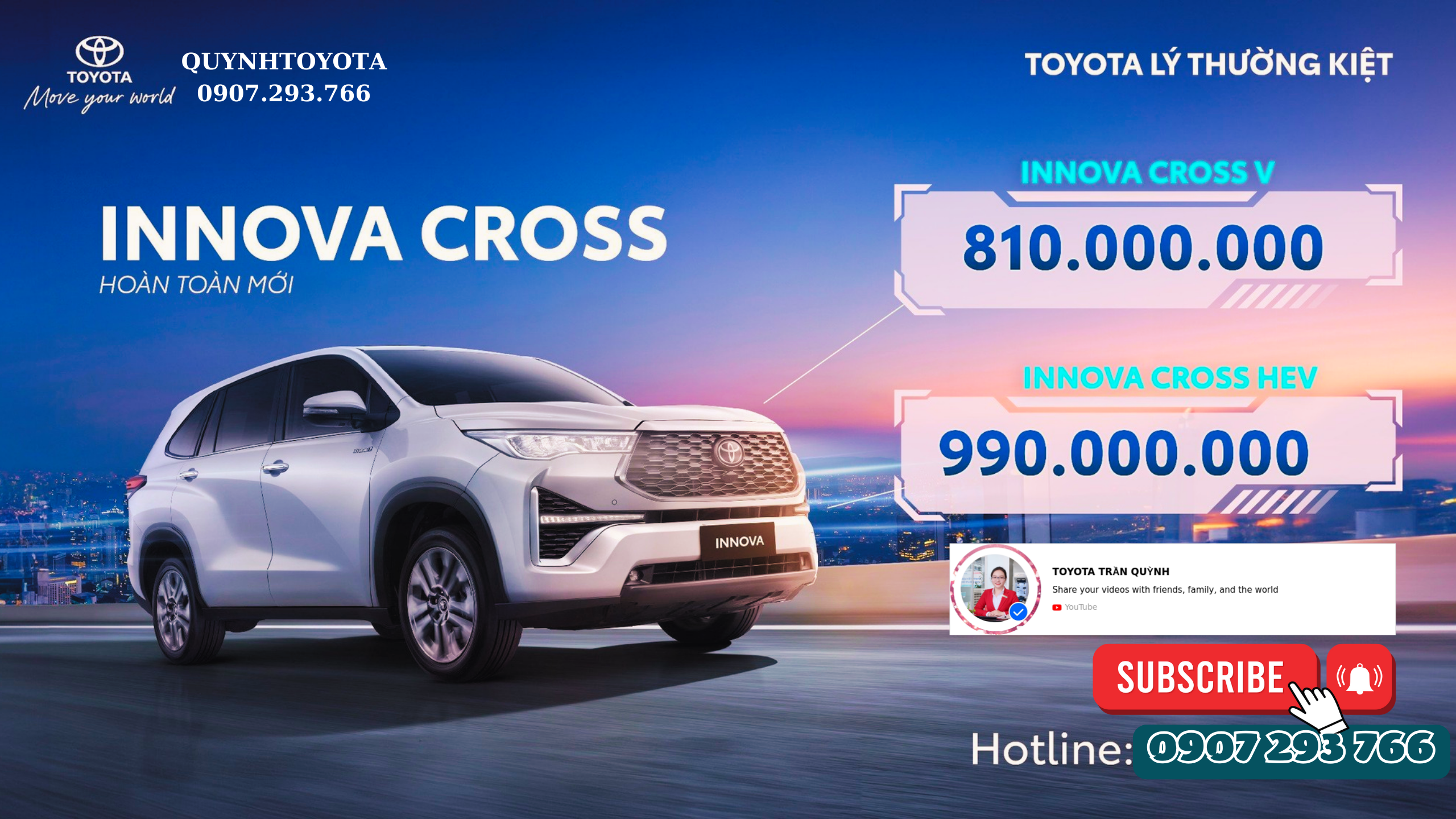 Giá xe Toyota Innova Cross 2023